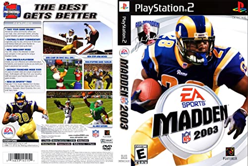 Madden NFL 2003 - Playstation 2 (Felújított)