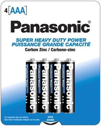Panasonic Super Heavy Duty Akkumulátor AAA, 4 Szám