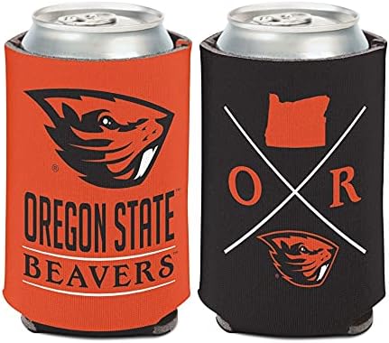 Oregon State Beavers Hip Design Hűtő 1 Csomag 12 oz. (Összecsukható, 2 Oldalas Design)