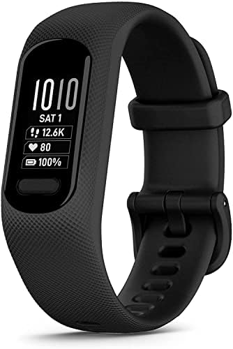 Garmin vivosmart 5 Fitness Tracker (Fekete) pulzusmérő & Aludni Tracker - Telefon GPS 6Ave Tisztító Készlet