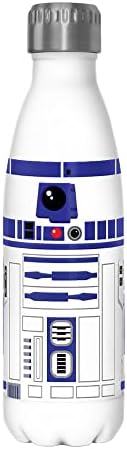 Star Wars Egyszerűbb R2 Jelmez 17 oz Rozsdamentes Acél Üveg Vizet, 17 Uncia, Színes