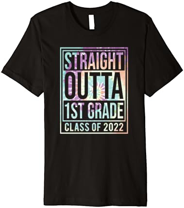 Egyenesen Innen 1. Osztály a 2022 Iskola Érettségi Premium T-Shirt