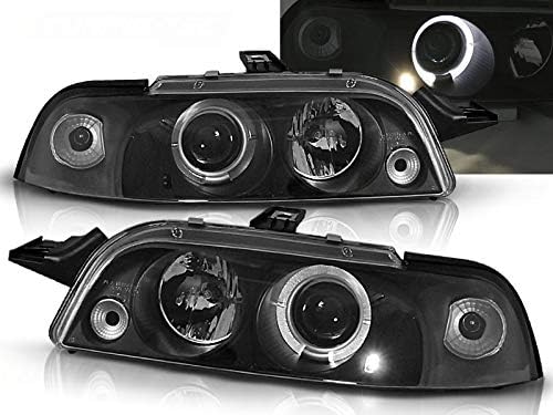 Fényszórók VR-1262 Első Lámpák Autó Lámpák Fényszóró Fényszóró Vezető, Utas Oldali Komplett Fényszóró Szerelvény Angel eyes