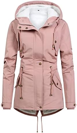 A téli Kabátok Női, 2023 Divat a Plus Size Hosszú Vastagabb Kabát műszőrme Hood Alkalmi Meleg Zip Fel Kabátok