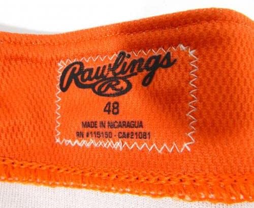 Greeneville Astros 67 Játék Használt Narancssárga Mez 48 DP32968 - Játék Használt MLB Mezek