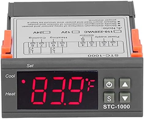 STC-1000 szándék, Digitális Hőmérséklet Szabályzó, Hűtés, Fűtés Termosztát a NTC Érzékelő Homebrewing Sört, a Kovászt Hűtőben
