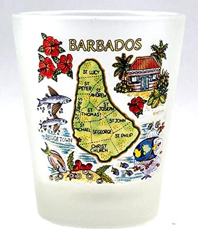 Barbados Térkép Pohár Új Kiadás