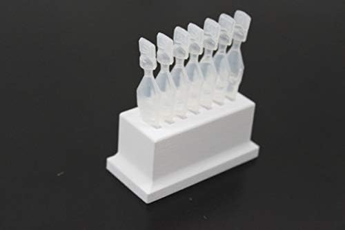Znet3D Szemcsepp Üveg tartó használatos Eldobható Szemcsepp, Tárolás, 7 Tartja egyszer használatos, Eldobható injekciós üveg