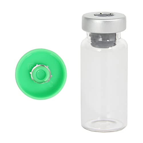 10 ml Steril Injekciós Üveg, 20 Csomag-10 ml Steril, Üres Üveg-öngyógyító Injekciós Port Flip Top Kap, Steril Csomag