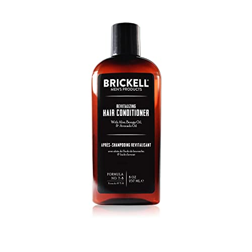 Brickell Men Revitalizáló a Haj Férfiak, Természetes, Szerves Tápláló Haj, Visszaállítja Ragyog majd a Nedvességet, 3.4 Gramm,