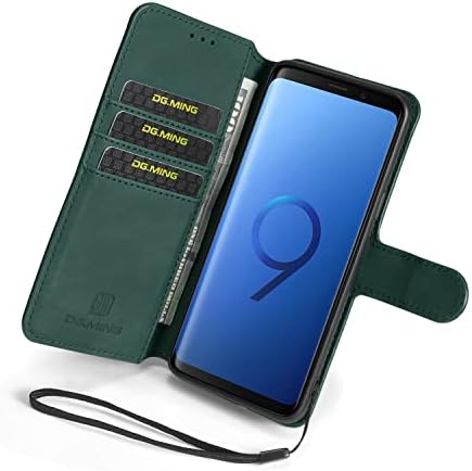 UEEBAI tok Samsung Galaxy A52 4G/5G A52S 5G, Luxus PU bőrtok Vintage Tárca Fedél TPU Belső Héj a [Card Slot] Mágneses Állvány