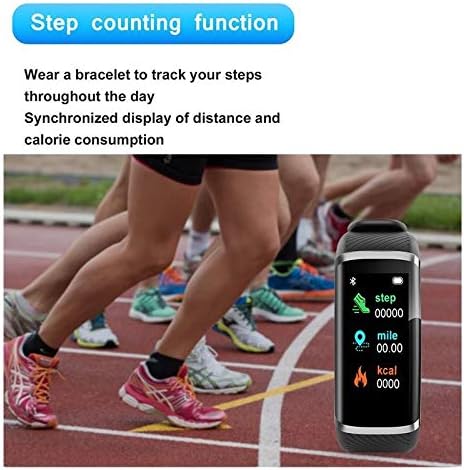 SDFGH Okos Zenekar Óra Fitness Tracker Karkötő, IP67 Vízálló Intelligens Karkötő, pulzusszám, Vérnyomás Mérés Sport Smartband