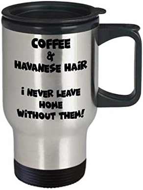 Havanese Utazási Bögre - Vicces, Aranyos Tea Csésze Kávé - Tökéletes Utazáshoz, Valamint Ajándékok