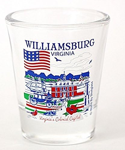 Williamsburg, Virginia Nagy Amerikai Városok Gyűjtemény Pohár