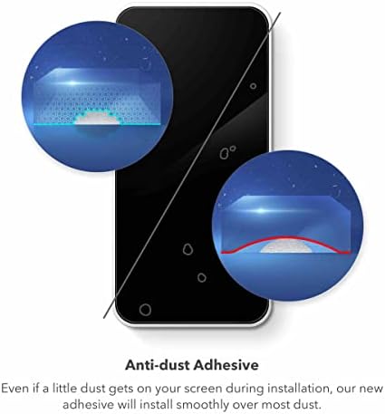 ZAGG InvisibleShield Üveg XTR2 képernyővédő fólia iPhone 14 Pro Max - Új Anti-reflektív Technológia, az Anti-por telepítés,