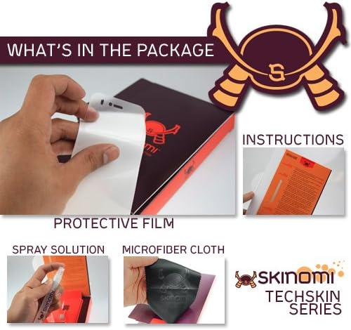 Skinomi képernyővédő fólia Kompatibilis Samsung ATIV Smart PC 700T (Tabletta Csak) Tiszta TechSkin TPU Anti-Buborék HD Film