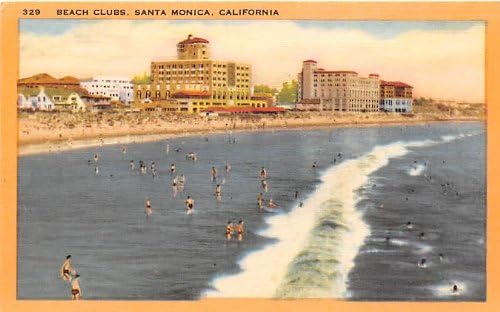 Santa Monica, Kalifornia Képeslap