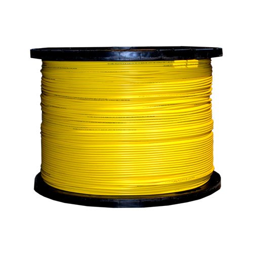 CableWholesale Tömeges Zipcord Optikai Kábel, Singlemode, 9/125 Mikron, Két Szál - Duplex Optikai Kábel, Sárga, Kelő Névleges,