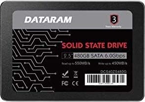 Dataram 480GB 2.5 SSD Meghajtó szilárdtestalapú Meghajtó Kompatibilis MSI B250I PRO