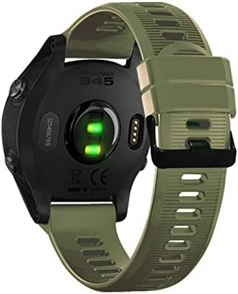 KDEGK 22mm Szilikon Watchband A Garmin Forerunner 945 935 Óra Easy Fit Csukló Heveder Zenekar