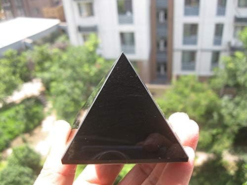 ZAMTAC 2400g(5.28 lb) Természetes kvarckristály Obszidián Piramis Gyógyító 14pcs/sok