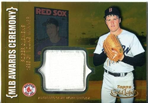 Roger Clemens 2003 Topps Gold Label Játék Kopott Jersey Kártya - MLB Meccset Használt Mezek