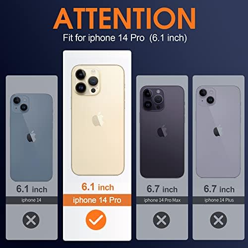 Migeec iPhone 14 Pro Esetben Vékony hátlapot Puha, Sima Védő Telefon tok iPhone 14 Pro (Rózsaszín)