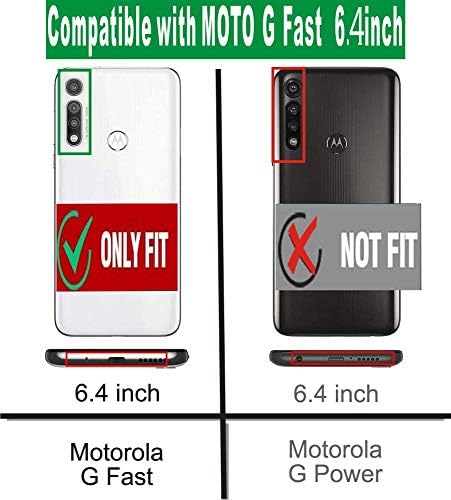Folmeikat Moto G Gyors Telefon Esetében, Világos, Átlátható Megerősített Sarkok TPU Sokk Abszorpciós Hajlékony mobiltelefon