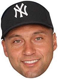 Jegyért áll Lények MLB New York Yankees Derek Jeter Maszk, 12-Es x-9-Es, Kék