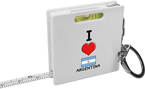 'Szeretem Argentína' Kulcstartó mérőszalag/Szellem Szinten Eszköz (KM00027117)