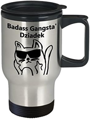 Kemény Gangsta' Dziadek Kávés Bögre