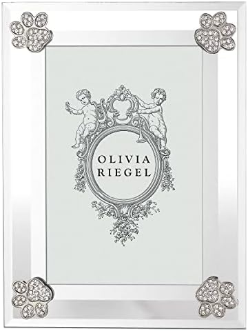Olivia Riegel Paw Print Képkeret 4-Es 6-Inch