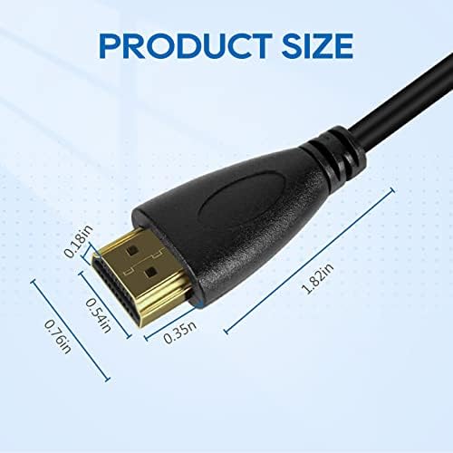 UCEC 4k Teljes HDMI Teljes HDMI Spirál Kábel Atomos a Ninja Csillag Hangrögzítő(11.8-17.7)