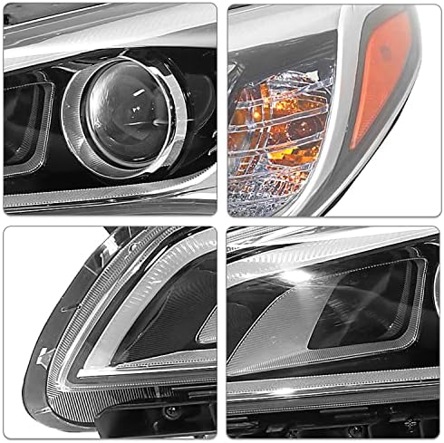 SOCKIR Halogén Fényszóró Szerelvény Alkalmas 2015 2017 Hyundai Sonata W/O Hibrid W/O-Fényszóró Csere-Bal Vezető Oldali