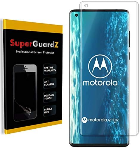 [3-Pack] A Motorola Edge+ Plusz Screen Protector [Teljes Lefedettség], SuperGuardZ, Edge-To-Edge Védeni, Ultra Tiszta, Katonai