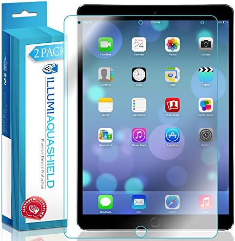 ILLUMI AquaShield képernyővédő fólia Kompatibilis Apple iPad Pro 10.5 (2017)(2 Csomag) Nem-Buborék a Nagy Felbontású Clear