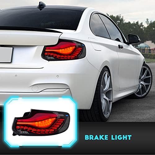 HCmotion LED-es hátsó Lámpák, BMW 2-Sorozat M2 F22 F23 F87 2014 2015 2017 2018 2019 2 Sery Coupe Cabrio Start-up Animáció