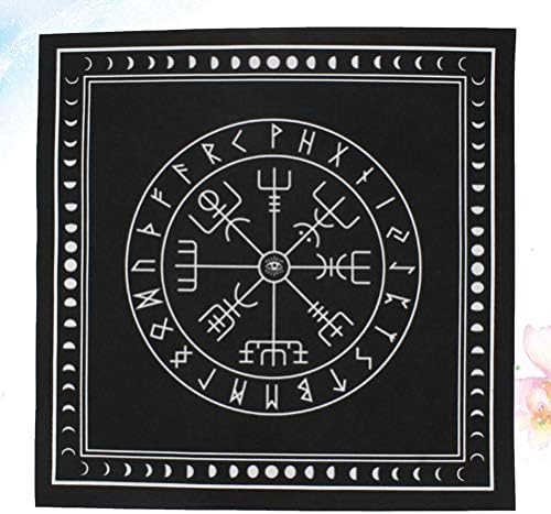 NUOBESTY Tarot Ruhával Jóslás, Kártya terítő Gobelin Asztrológia Tarot Ruhával Tarot Diviners Asztrológia Rajongók Táblázat