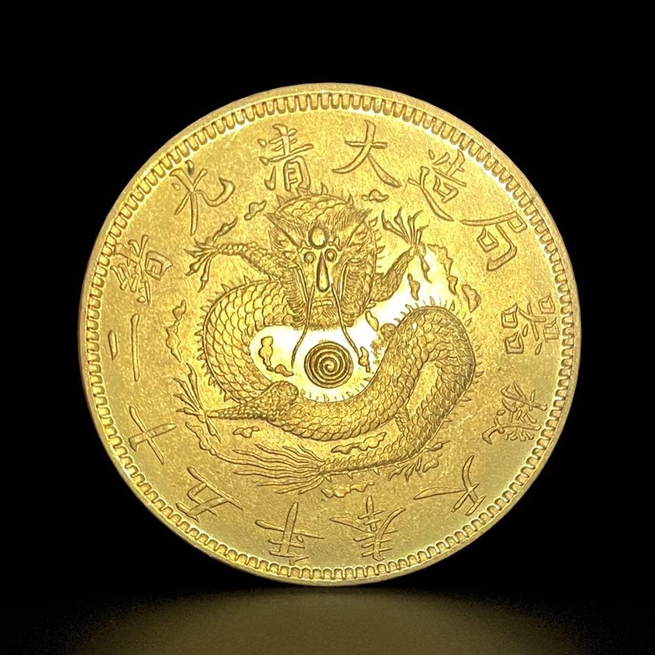 Fengtian Gép Iroda Készült Ezüst Dollár Antik Arany Érme Nemzeti Stílus Apró Ajándékot Retro Érmék A 25 Év Guangxu A Qing-Dinasztia