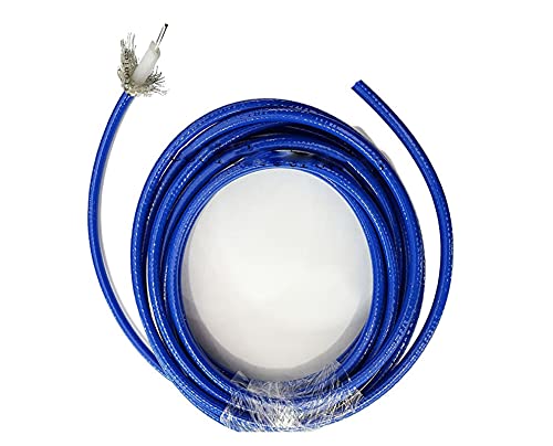 JadeBamboo Jialan Bolt Kék Puha RG142 Duplán Árnyékolt Koaxiális Kábel Adapter Csatlakozó Koax Kábel RG142 Kábel 50ohm 50cm