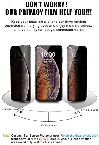Adatvédelmi képernyővédő fólia iPhone 13 6.1 colos Edzett Üveg [2 Csomag],Yewos Anti-Spy Anti-Ujjlenyomat Anti-Robbanás Védelem