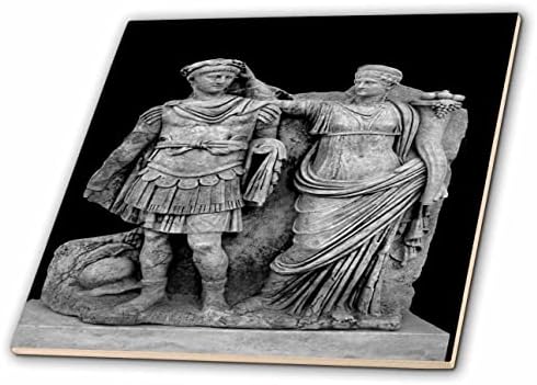 3dRose Nero pedig Az Anyja, Agrippina Római Szobor - Csempe (ct_351260_1)
