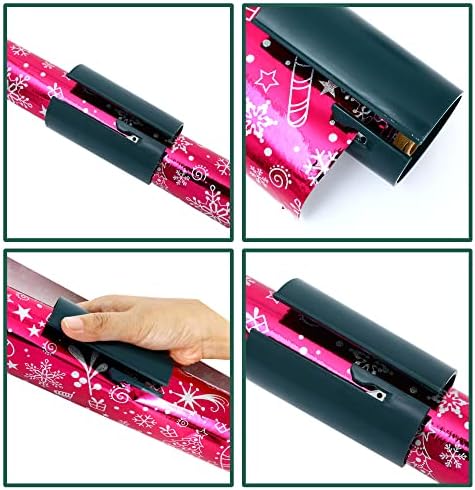 2Pack Csomagolópapír Vágó, Karácsonyi Ajándék Wrap Vágó, Ajándék Wrap Vágó, Kraft Papír Tekercs Vágó, Egyszerű Slide Csomagolópapír