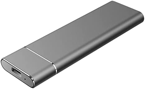 SLNFXC SSD Külső Merevlemez USB 3.1 C Típusú 500GB 1 tb-os 2 tb-os Hordozható szilárdtestalapú Külső Meghajtó (Szín : Szürke,