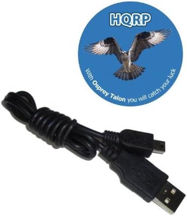 HQRP Mini USB-USB Kábel a Garmin Rino 520 / 520HCx / 530 / 530HCx / 610/650 / 655t Plusz HQRP Hullámvasút