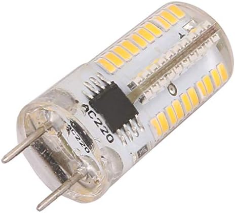 Aexit 200V-240V LED-es lámpatestek, valamint az ellenőrzések Izzó Lámpa Epistar 80SMD-3014 LED Szabályozható G8-Meleg Fehér