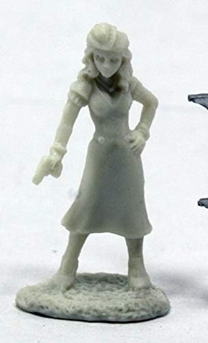 Kaszás Miniatúrák holt földnek Noir: Femme Fatale 91011 Csontok RPG Miniatűr Ábra