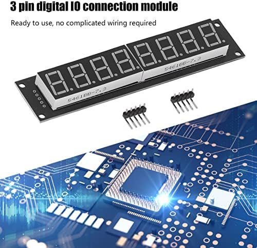 0.56 a LED-Szegmens Kijelzőn, Plug and Play 5V Pontos Kapcsolási Multifunkcionális 8 Számjegyű Kijelző Cső Pin Fejlécek Elektronikus