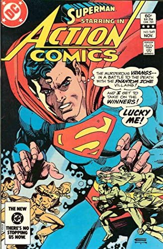 Az Action Comics 549 VF ; DC képregény
