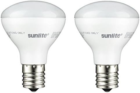 Sunlite R14/LED/N/E17/4W/D/27K LED R14 Reflektor Floodlight 4W (25W Egyenértékű) Izzók, Köztes (E17) Bázis, 2700K, Meleg